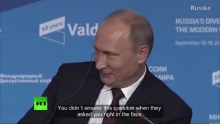 Лучшие шутки Путина