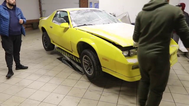 Black & White Team. Разобрали Chevrolet Camaro – Состояние очень удивило