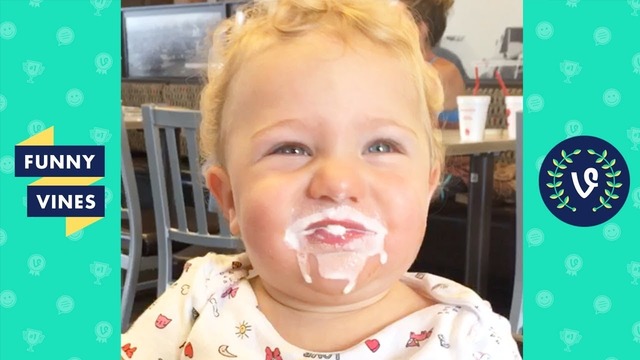 Try not to laugh – kids & babies eating foods! funny videos october 2018