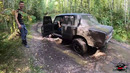 OffroadSPB. Ралли на запорожце и копейке, Юлик в кураже) глубокий брод