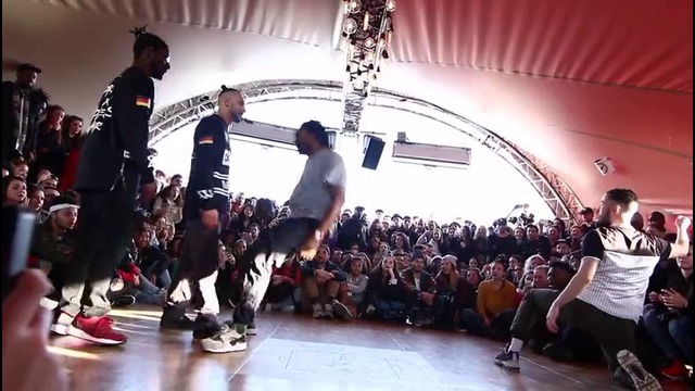 Juste Debout Paris 2016 Hip Hop Waydi amp Rochka vs Ben amp Ukay Top 32