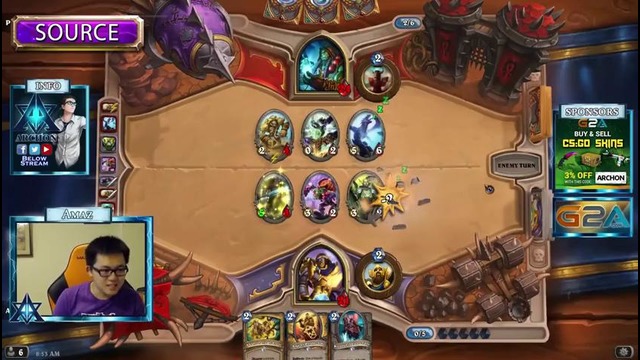 Unluckiest and luckiest moments – hearthstone
