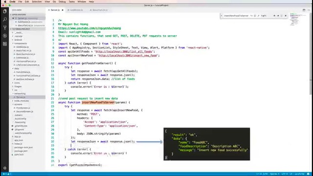 27-Networking#2. Send POST request to insert data to database server