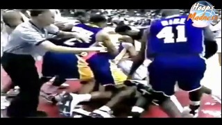 Shaquille O’Neal TOP 5драки