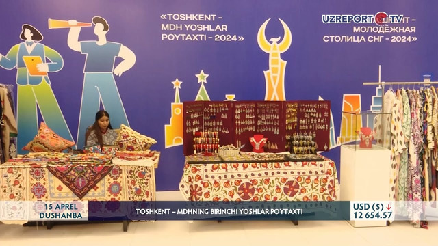 Toshkent – MDHning birinchi yoshlar poytaxti