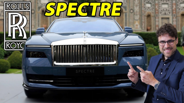 Роскошь на электротяге: Обзор первого электромобиля Rolls-Royce Spectre