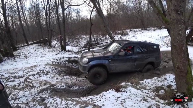 OffroadSPB. Нива с мостами УАЗа, первый раз Hyundai на оффроуде и сразу в жесть)