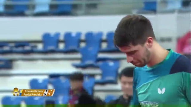 Tomokazu Harimoto vs Patrick Franziska – 2018 ITTF World Tour Grand Finals (R16)