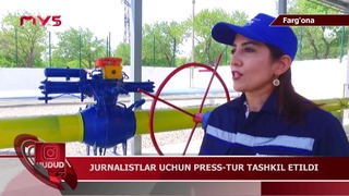 Jurnalistlar uchun press-tur tashkil etildi