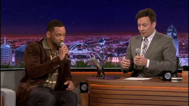 Will Smith & Jimmy Fallon Beatbox «It Takes Two» Using iPad App