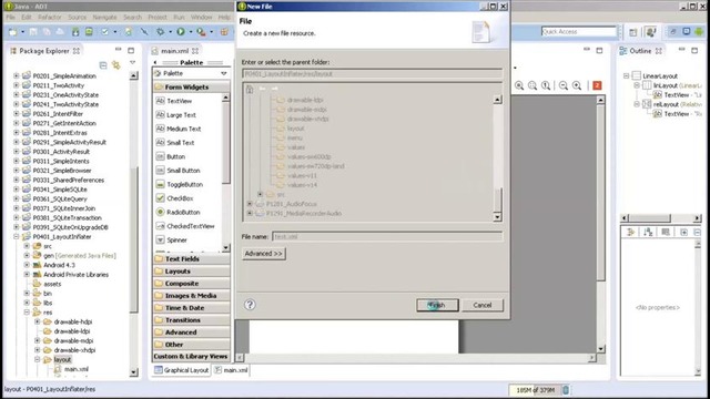Start Аndroid: Урок 40. LayoutInflater. Учимся использовать