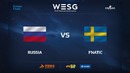 WESG 2017: Russia vs Sweden (Game 2) CS:GO European Qualifier Finals