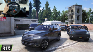 Protecting MAFIA CONVOY Dealing Drug in GTA 5 #2 | Toyota Land Cruiser LC300 CONVOY Gameplay
