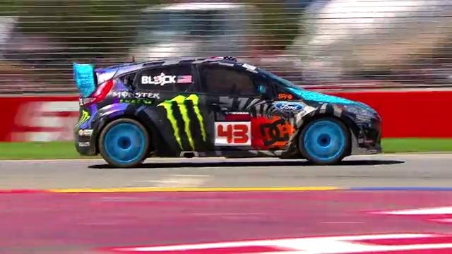 KEN BLOCK at the Clipsal 500 Adelaide