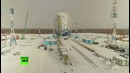 Дрон заснял новый российский космодром