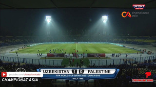 Футбол. Узбекистан – Палестина (Полный матч. 19.11.2019)