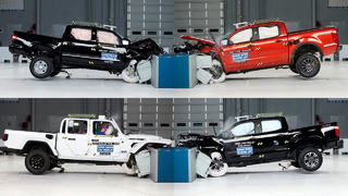 5 Pickup Trucks Crash Test – Frontal Impact Comparison