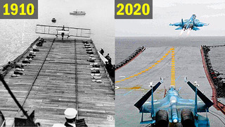 Эволюция авианосцев 1910-2020