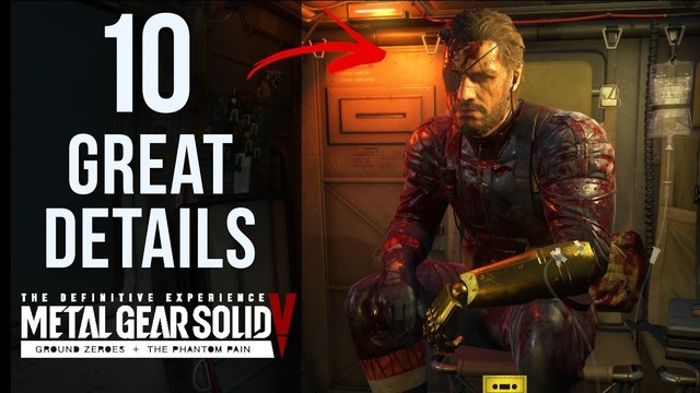 10 GREAT Details in Metal Gear Solid V The Phantom Pain