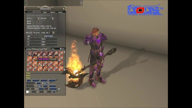 Lineage 2 TAUTI custom Axes + Effects