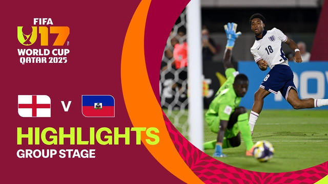Англия – Гаити | Чемпионат Мира U17 2025 Qatar | 2-й тур | Обзор матча