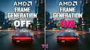 AMD Frame Generation (Fluid Motion Frame) Test in 5 Games