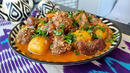 Лучший рецепт Казан кебаб. Мясо тушеное с Картошкой и с Тефтелями