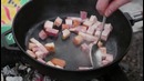 Цыплята-гриль с жареной картошкой