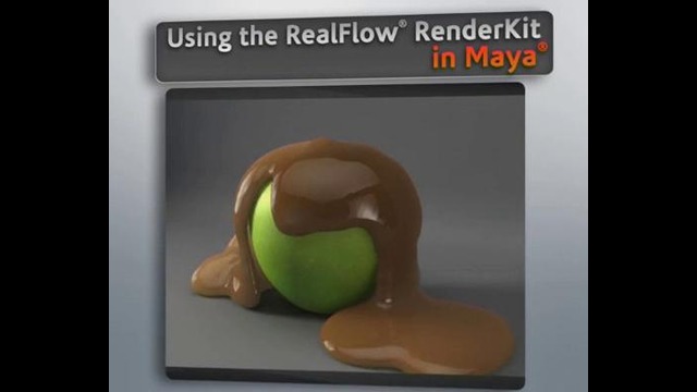 Real flow, maya