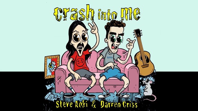 Steve Aoki & Darren Criss – Crash Into Me (Animated Cover Art)
