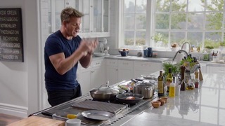 13. Gordon Ramsay Teaches Cooking: Make Salmon with Shellfish Minestrone