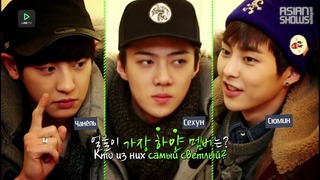 EXO Surplines – EXO Special Camping Day Ep.1 (150116) рус. саб