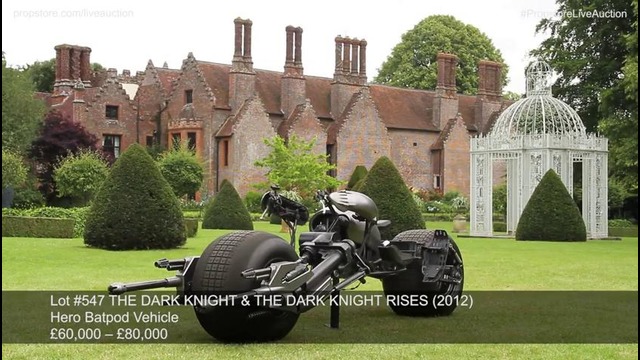 Мотоцикл Бэтмена из «Темного рыцаря» продали за 260 тысяч фунтов