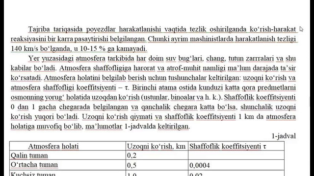 1-ma’ruza