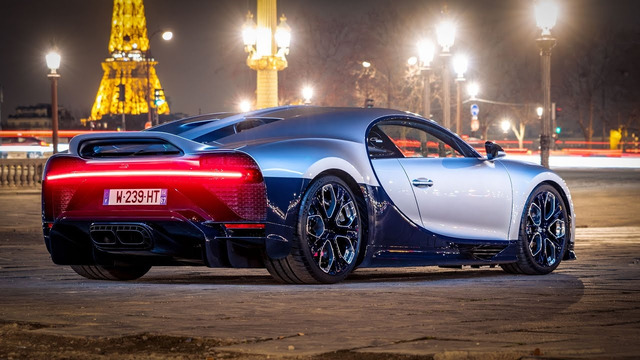 1of1 Bugatti Chiron Profilée arrives in Paris