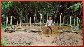 Man Builds MEDIEVAL House Using Primitive Techniques | Start to Finish @gesithasgewissa