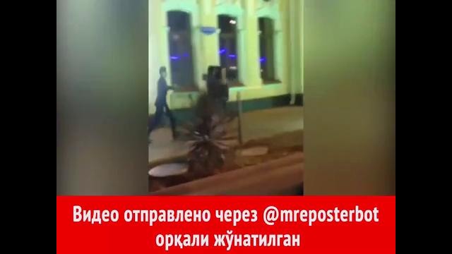 Тошкентда фуқаро ГАИ ходимини урди