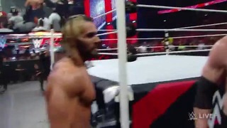 Roman Reigns vs Seth Rollins & Kane.1 on 2 Handicap Match
