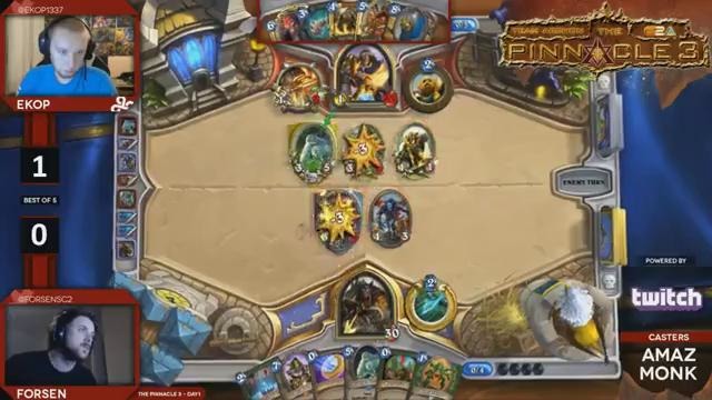The Pinnacle 3 – Forsen vs Ek0p (24.02.2015)