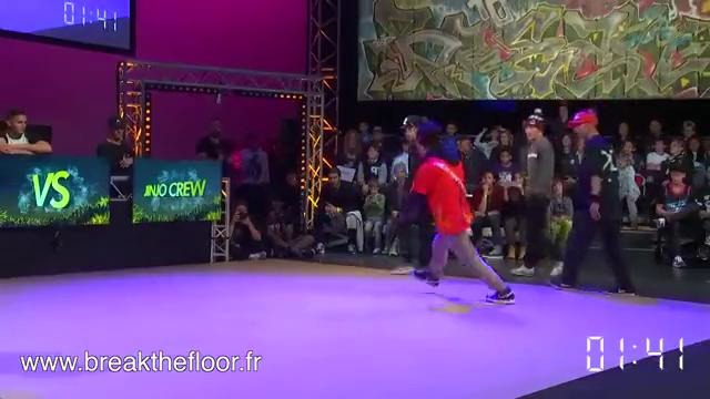 Break The Floor 2016 12 final The ruggeds VS Jinjo crew