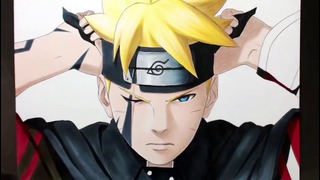 Speed Drawing – Boruto Uzumaki (Boruto- Naruto Next Generations)
