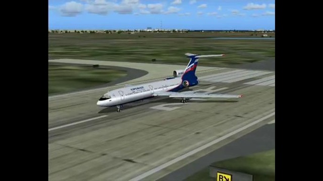 Ту-154 Microsoft Flight Simulator 2004
