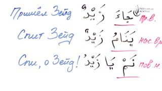 Грамматика Арабского языка §10 Глагольное предложение