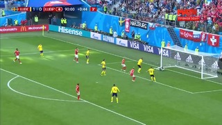 (HD) Швеция – Швейцария | Чемпионат Мира 2018 | 1/8 финала