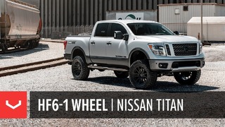 Vossen Hybrid Forged HF6-1 Wheel | Nissan Titan Pro4X