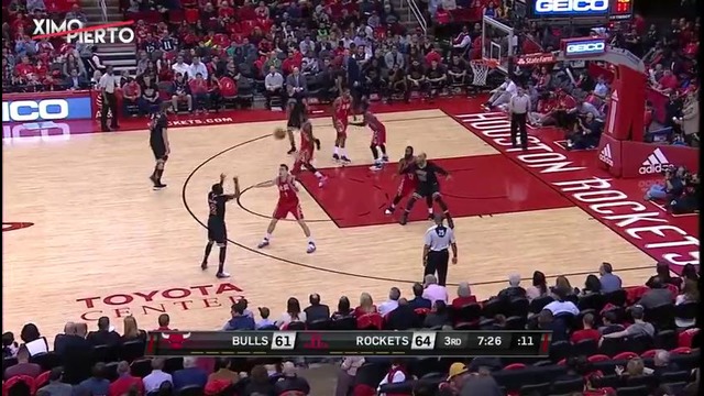 NBA 2017: Chicago Bulls vs Houston Rockets | Highlights | Feb 3, 2017