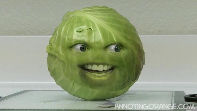 The Annoying Orange Excess Cabbage
