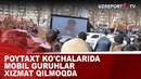 Poytaxt ko’chalarida mobil guruhlar xizmat qilmoqda