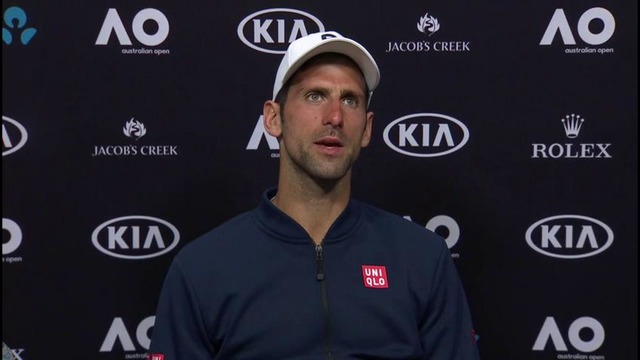 Novak Djokovic press conference (2R) Australian Open 2017