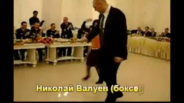 Кавказкие танцы в исполнении знаменитостей